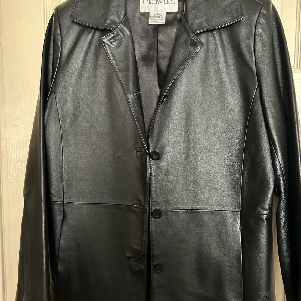 Chadwick Black Trench Coat